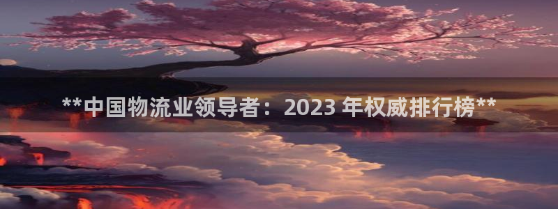 28圈新用户怎么注册：**中国物流业
