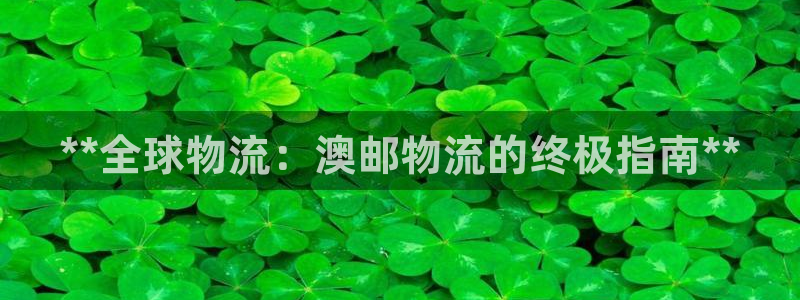 28圈软件有什么用：**全球物流：澳