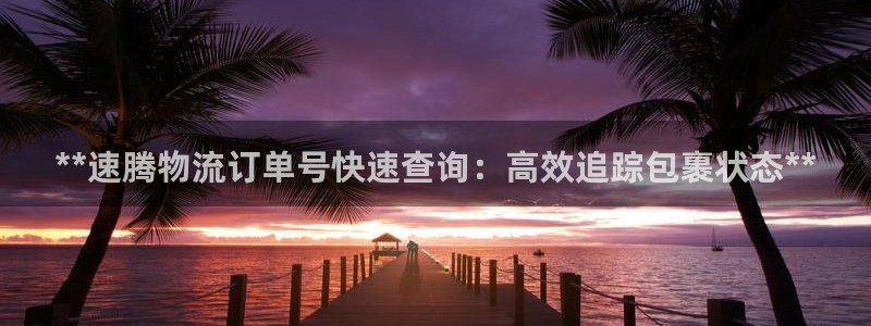 28圈合法吗：**速腾物流订单号快速