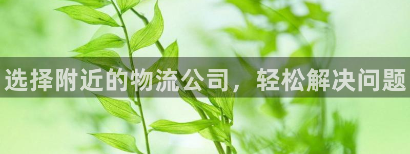 28圈链官网：选择附近的物流公司，轻